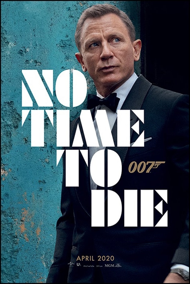 James Bond No Time To Die - plakat 61x91,5 cm