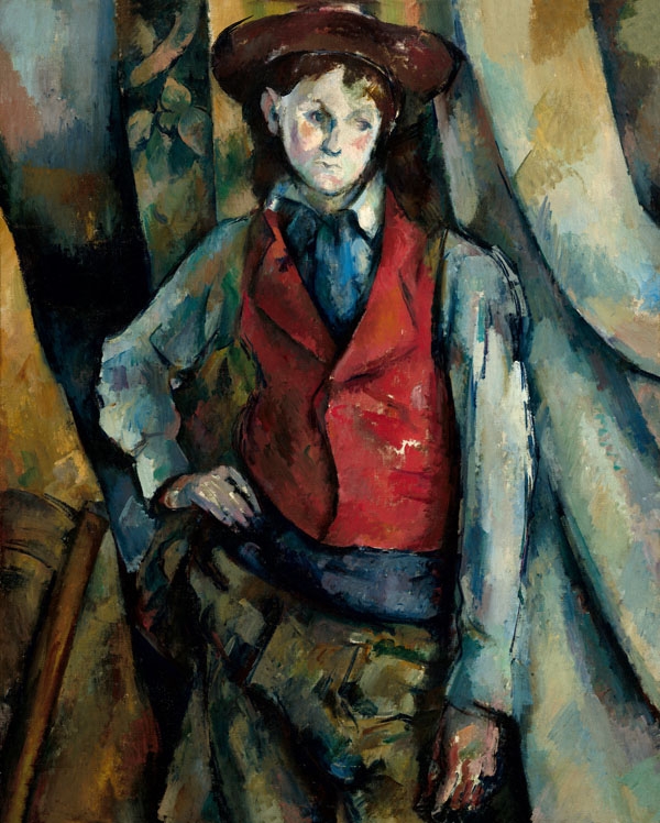Galeria Plakatu, Plakat, Boy In A Red Waistcoat, Paul Cézanne, 30x40 cm