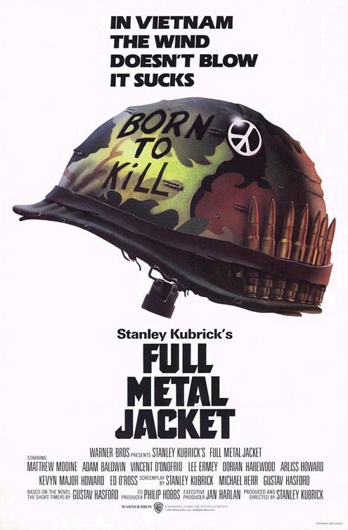 Closeup Full Metal Jacket Helmet / Pełny magazynek - plakat NW0004