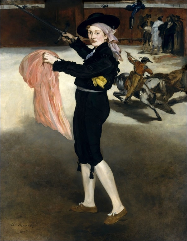 Galeria Plakatu, Mademoiselle V.., Edouard Manet, 40x50 cm