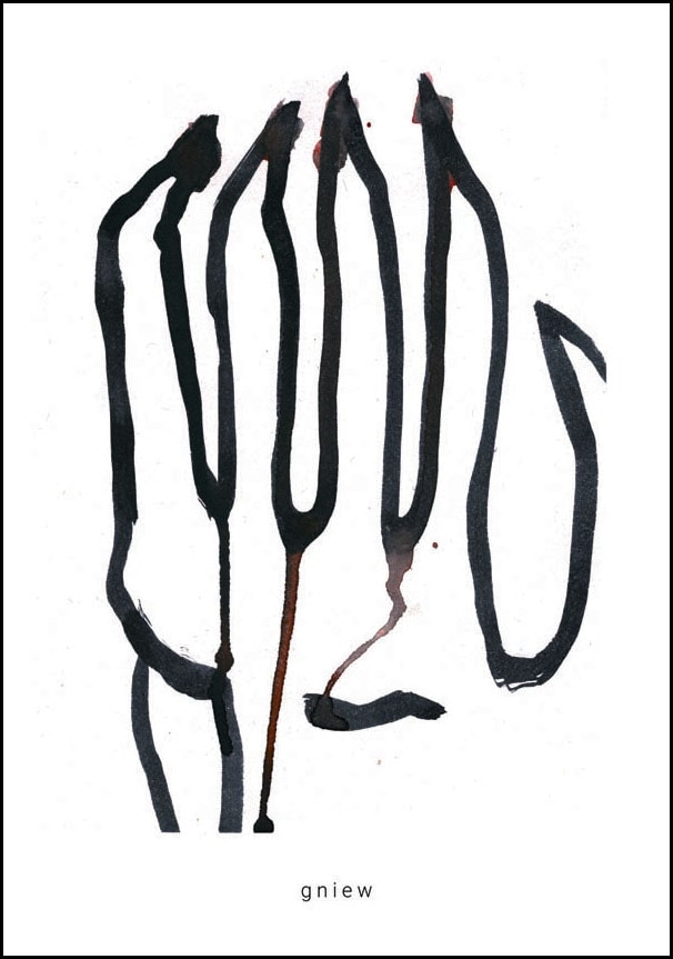 Plakat, 6. Gniew, 50x70 cm