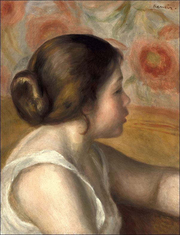 Galeria Plakatu, Plakat, Head Of A Young Girl, Auguste Renoir, 30x40 cm