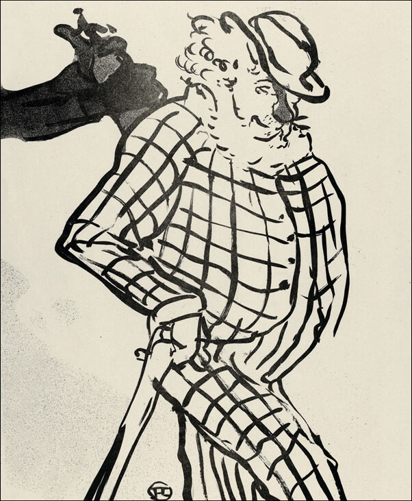 Galeria Plakatu, Plakat, American Singer (from Le Café Concert), Henri de Toulouse-Lautrec, 40x50 cm