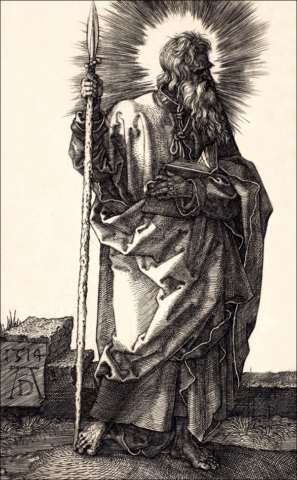 Galeria Plakatu, Plakat, Saint Thomas, Albrecht Durer, 30x40 cm
