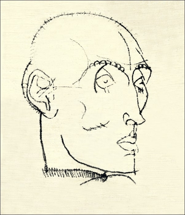 Portrait of a Man, Egon Schiele - plakat Wymiar do wyboru: 29,7x42 cm