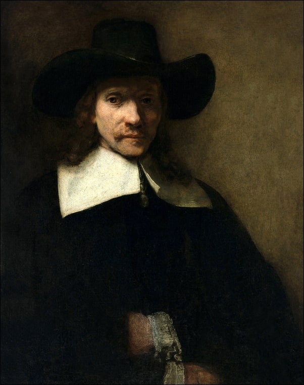 Galeria Plakatu, Plakat, Portrait of a Man, Rembrandt, 70x100 cm