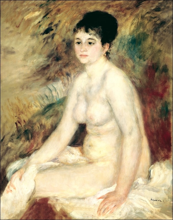 After the Bath, Auguste Renoir - plakat Wymiar do wyboru: 30x40 cm