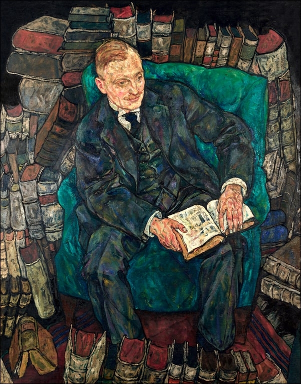 Dr. Hugo Koller, Egon Schiele - plakat Wymiar do wyboru: 50x70 cm