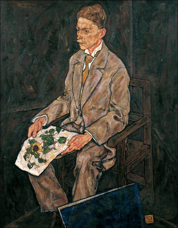 Portret dr Franza Martina Haberditzla, Egon Schiele - plakat Wymiar do wyboru: 70x100 cm