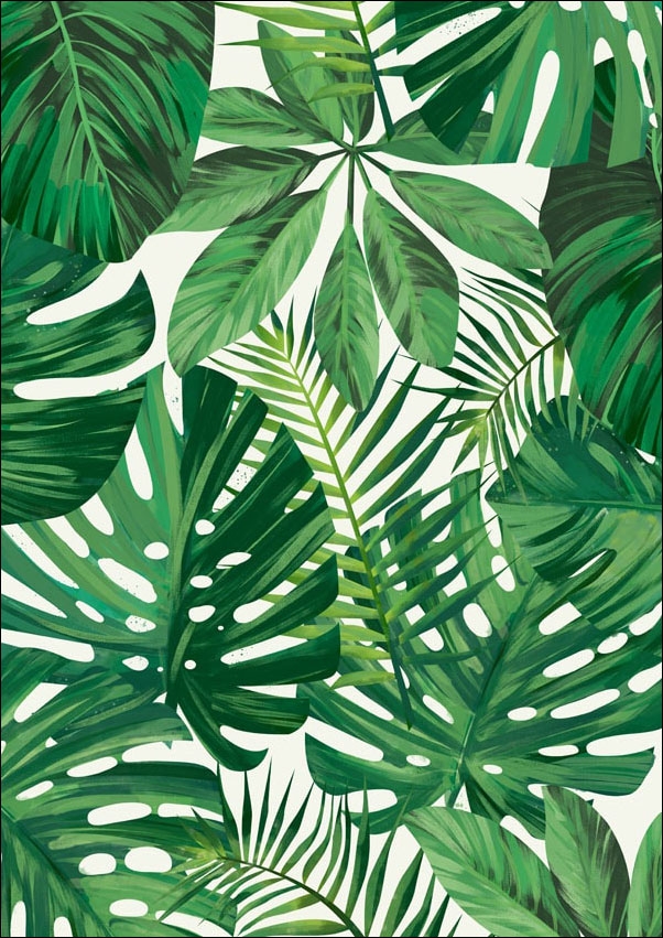 Plakat, Zielone tło, 30x40 cm