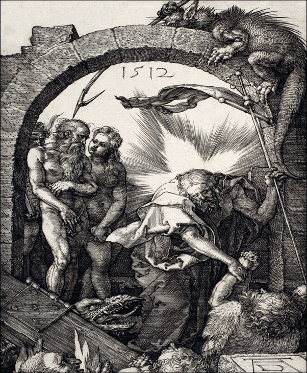 Galeria Plakatu, Plakat, Christ in Limbo, from The Passion, Albrecht Durer, 30x40 cm