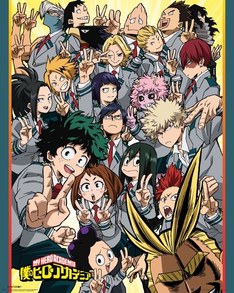 My Hero Academia School Compilation - plakat 40x50 cm