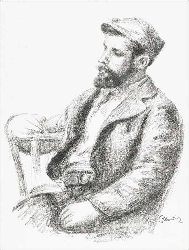 Galeria Plakatu, Plakat, Portrait of Louis Valtat, Pierre-Auguste Renoir, 40x50 cm