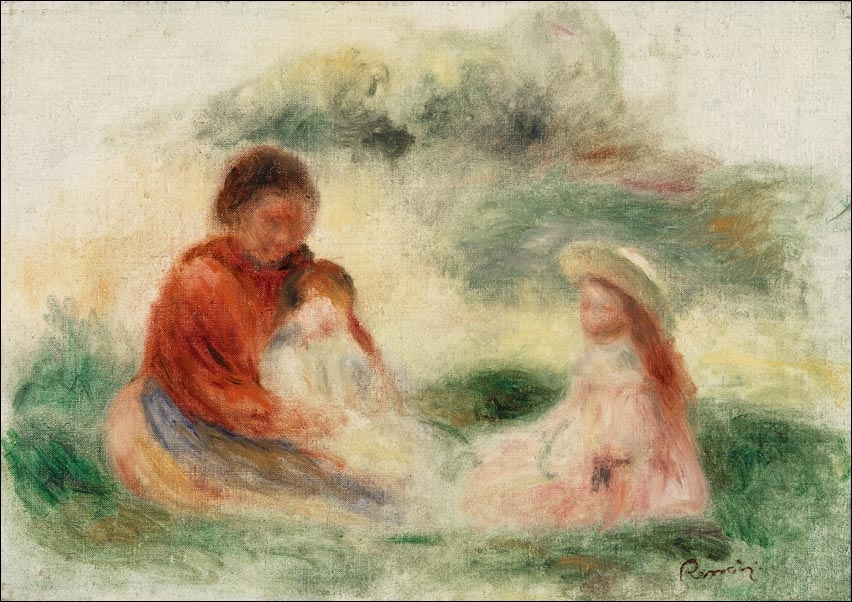 Galeria Plakatu, Plakat, Young Family, Pierre-Auguste Renoir, 40x30 cm