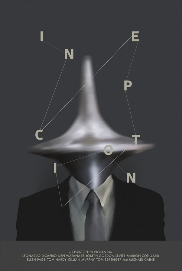 Incepcja - plakat premium Wymiar do wyboru: 50x70 cm