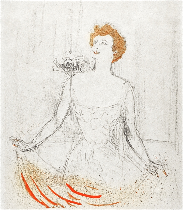 Galeria Plakatu, Plakat, Emma Calvé, Henri De Toulouse-Lautrec, 20x30 cm
