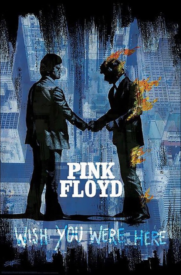 Close, Pink Floyd, Wish You.. Stephen Fishwick, 61x91,5 cm
