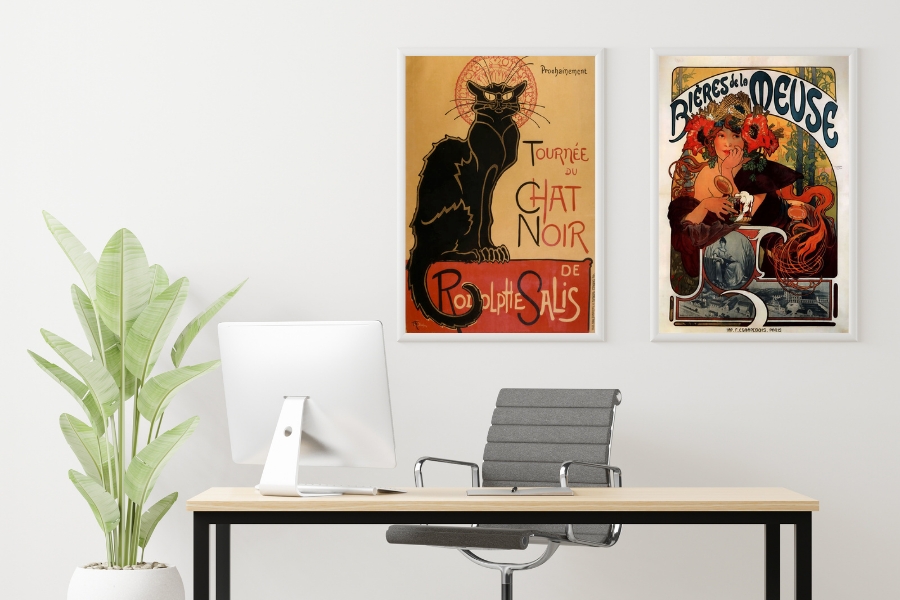 Kot buntownik  + Bières de la Meuse - Zestaw Plakatów