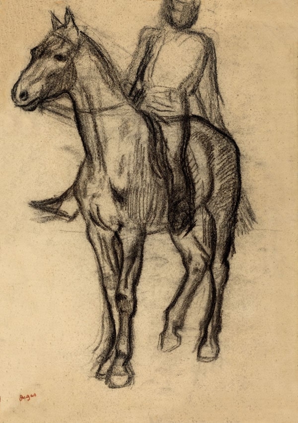 Galeria Plakatu, Plakat, Horse And Rider, Edgar Degas, 40x60 cm
