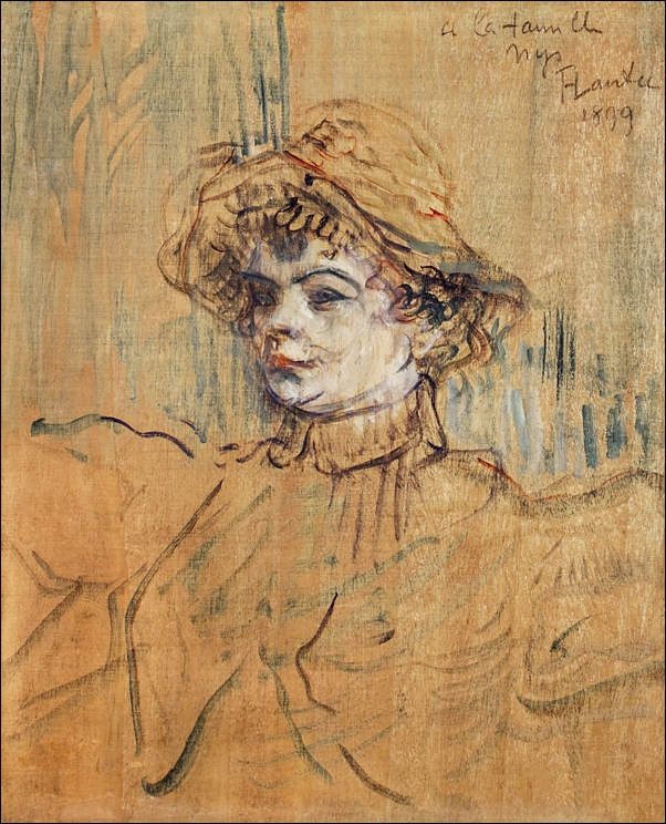 Galeria Plakatu, Plakat, Mademoiselle Nys, Henri De Toulouse-Lautrec, 30x40 cm