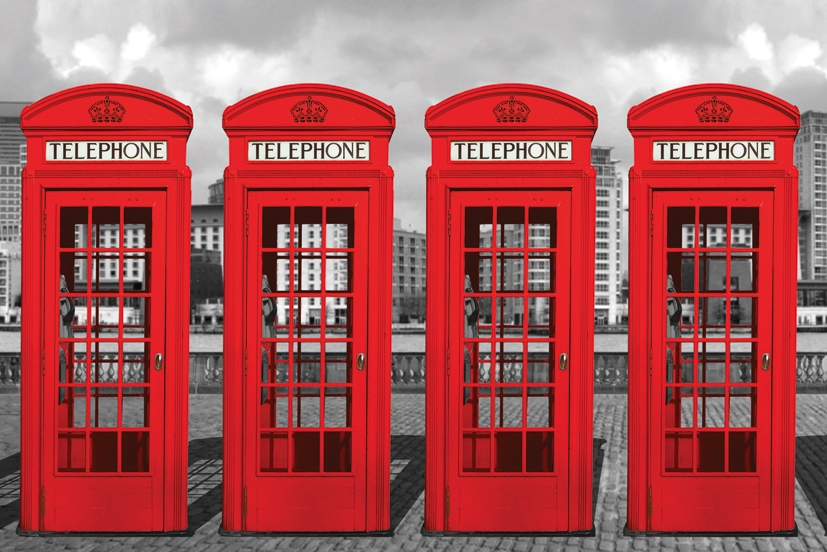 GBeye London Budki telefoniczne - plakat PH0390
