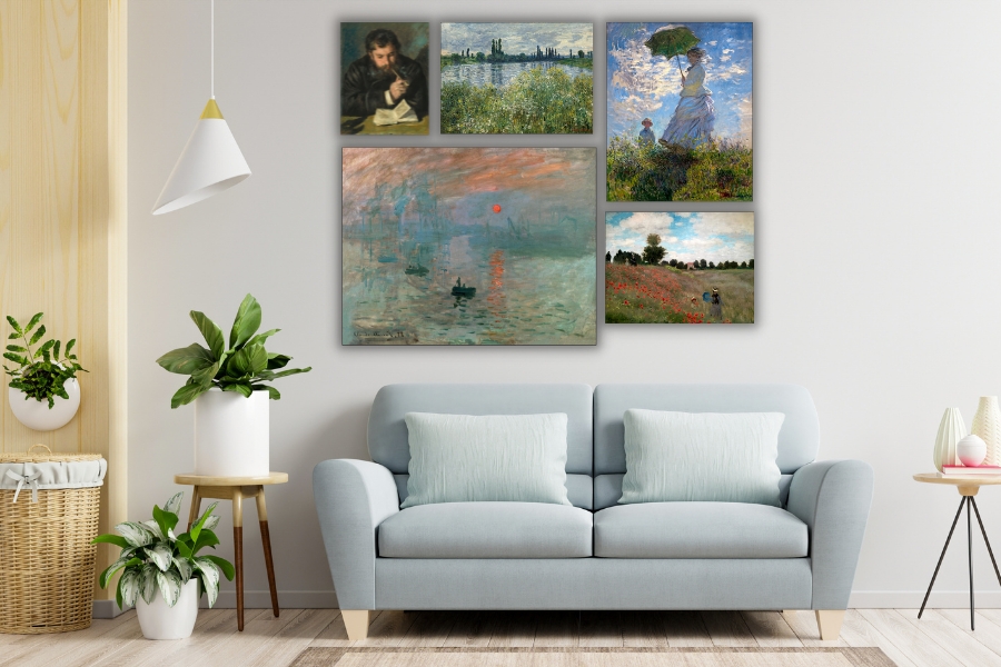 Claude Monet - Zestaw plakatów