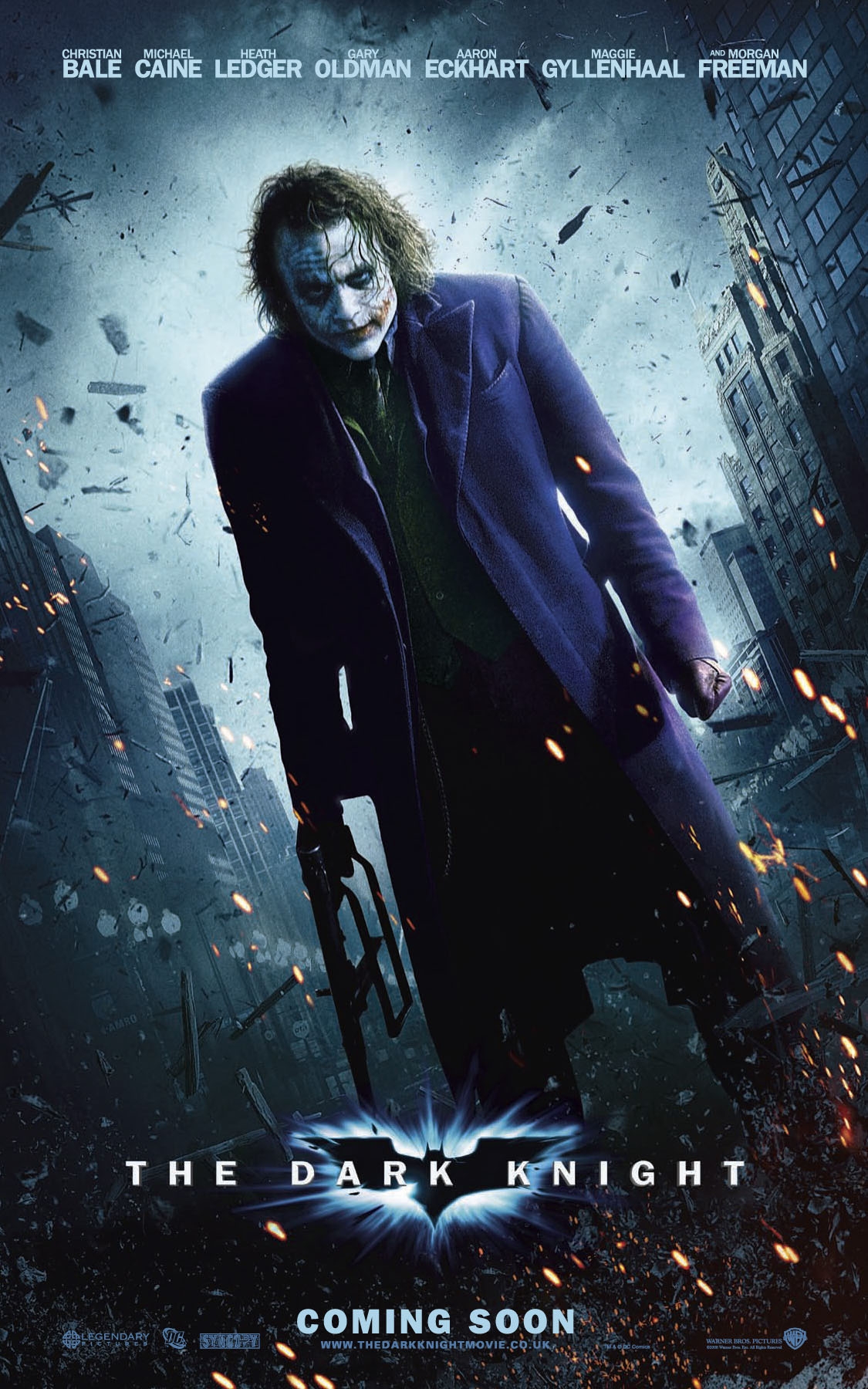 Batman The Dark Knight Joker - plakat 68x98 NW0285