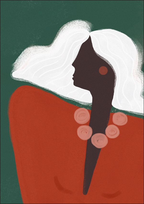 green lady - plakat Wymiar do wyboru: 70x100 cm