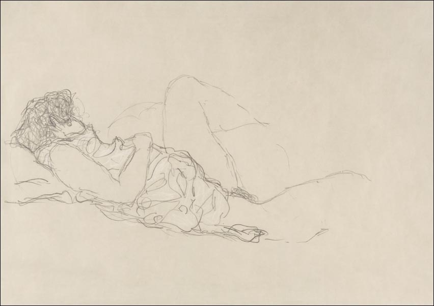 Galeria Plakatu, Plakat, Sleeping Woman, Gustav Klimt, 42x29,7 cm