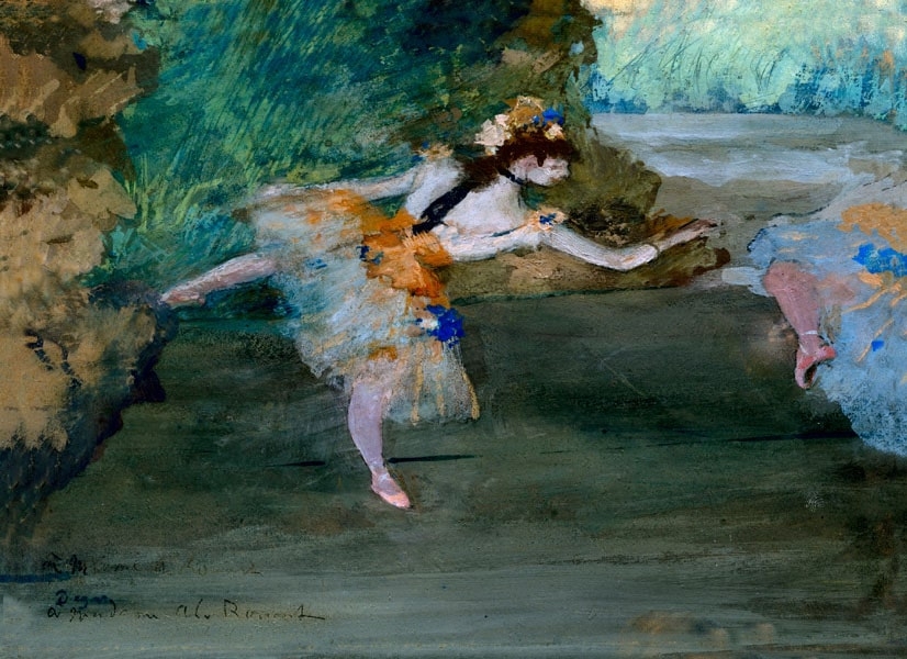 Dancer Onstage, Edgar Degas - plakat Wymiar do wyboru: 42x29,7 cm