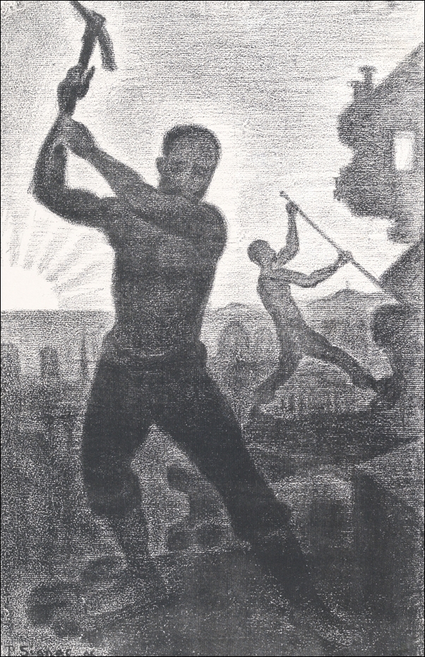 Woman at the Window: Initial Conception for the painting 