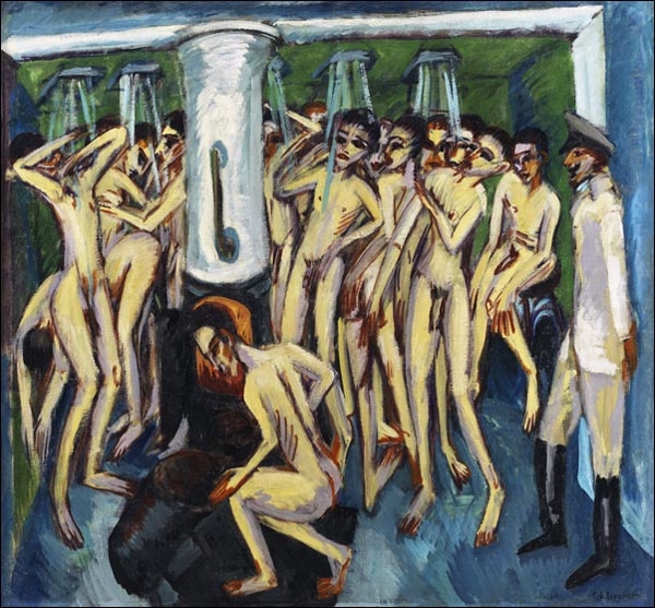 Galeria Plakatu, Artillerymen, Ernst Ludwig Kirchner, 40x40 cm