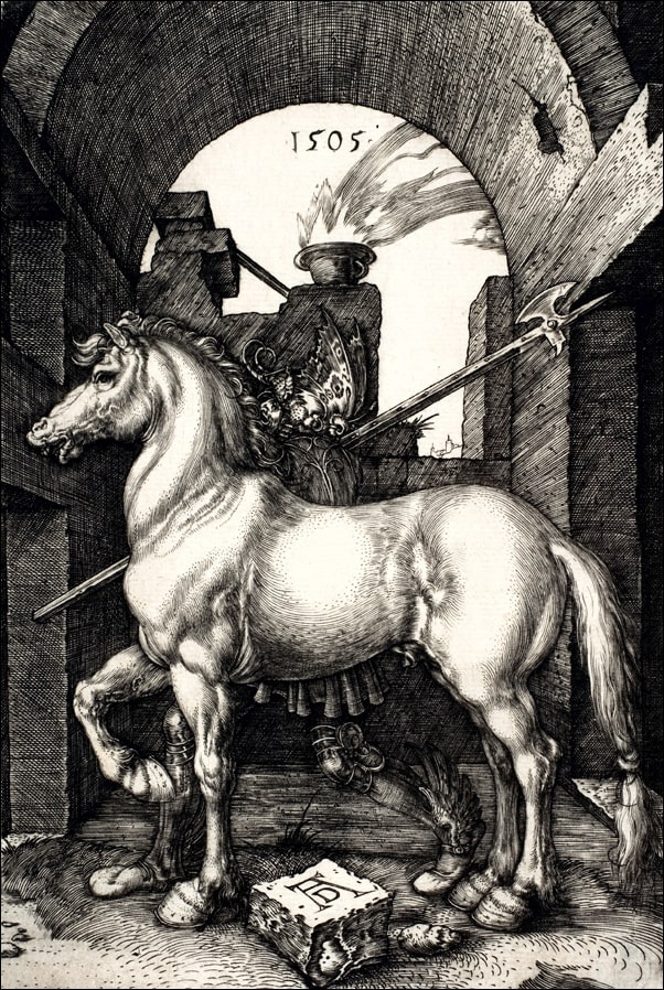 Galeria Plakatu, Plakat, The Little Horse, Albrecht Durer, 40x50 cm