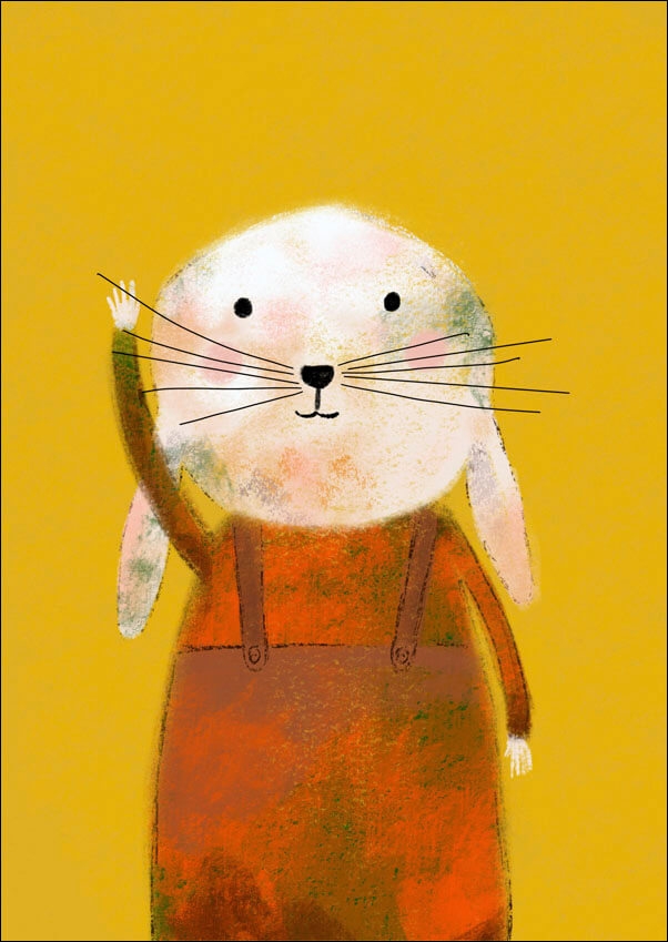 Galeria Plakatu, Plakat, Hej króliczku, 50x70 cm