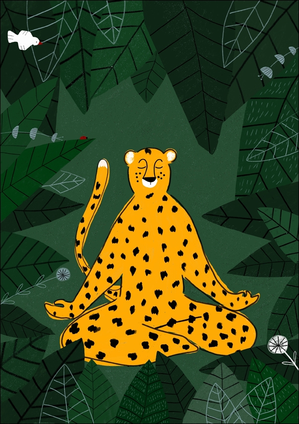 yoga - plakat Wymiar do wyboru: 60x80 cm