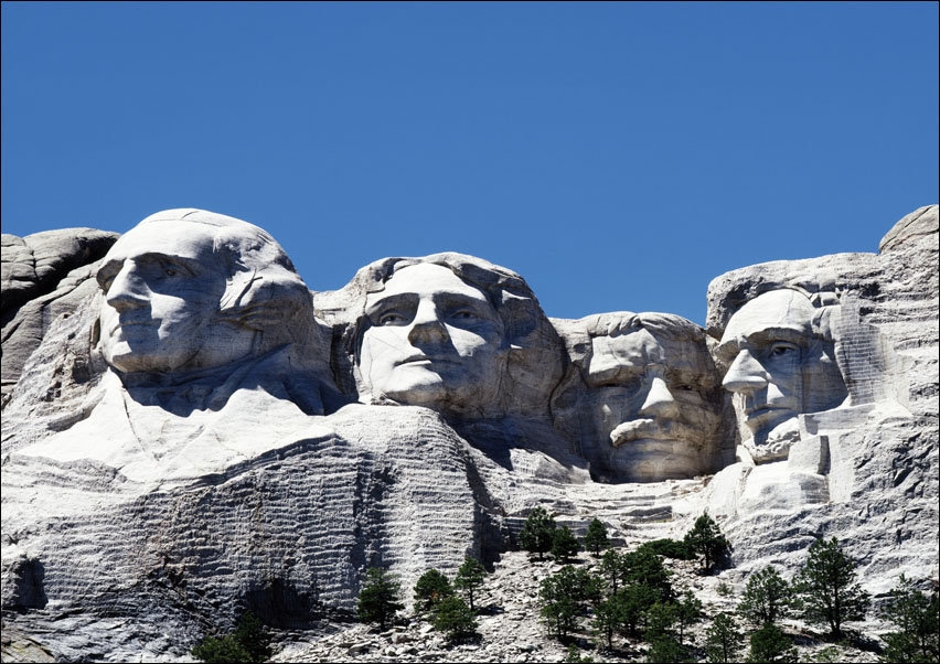 Mount Rushmore., Carol Highsmith - plakat 50x40 cm