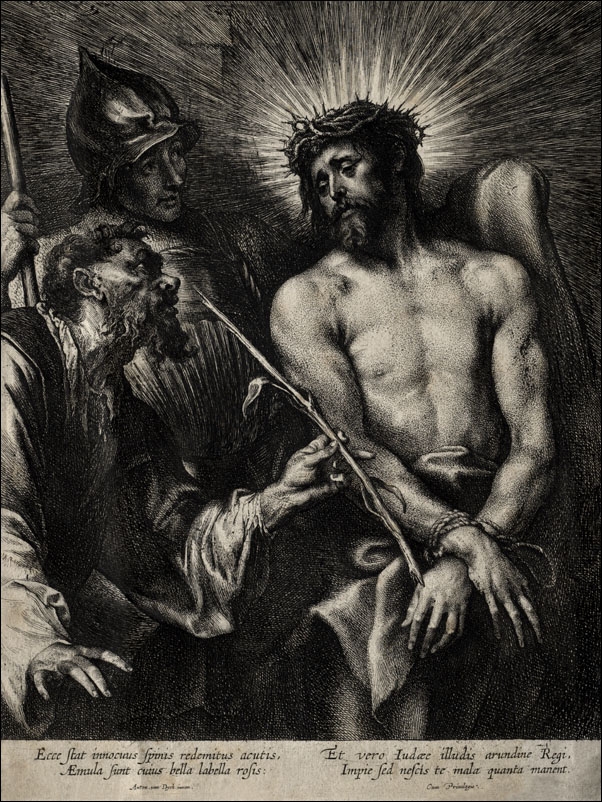 Mocking of Christ, Anthony van Dyck - plakat Wymiar do wyboru: 61x91,5 cm