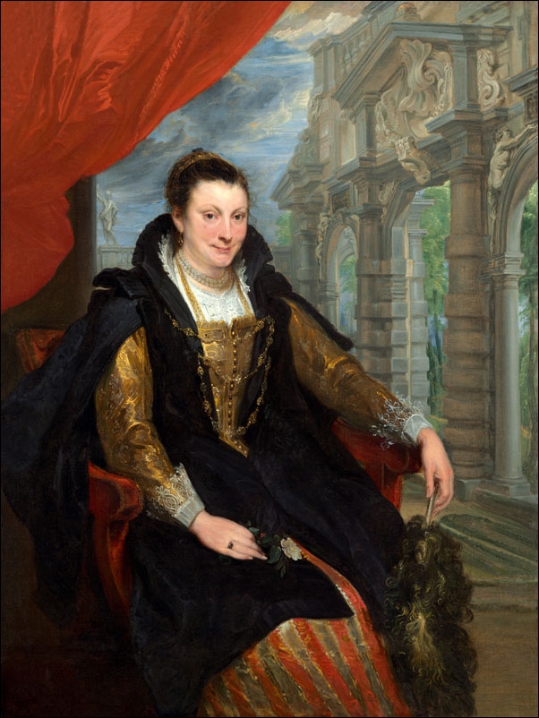 Isabella Brant, 1621, Anthony van Dyck - plakat Wymiar do wyboru: 50x70 cm