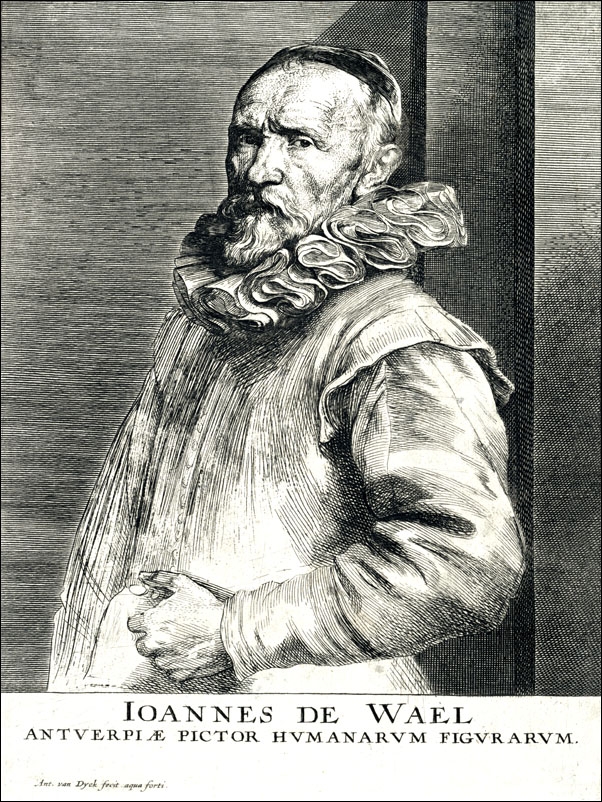 Portrait of Jan de Wael Nevers, Anthony van Dyck - plakat Wymiar do wyboru: 100x70 cm