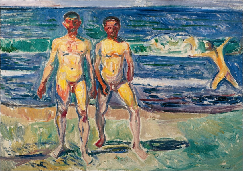 Men at sea, Edward Munch - plakat Wymiar do wyboru: 70x100 cm