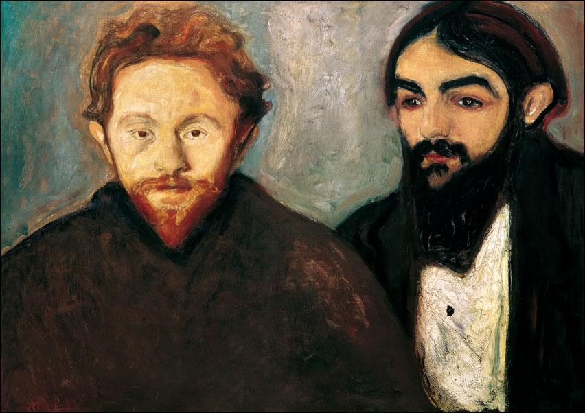 Paul Herrmann and Paul Contard, Edward Munch - plakat Wymiar do wyboru: 21x29,7 cm