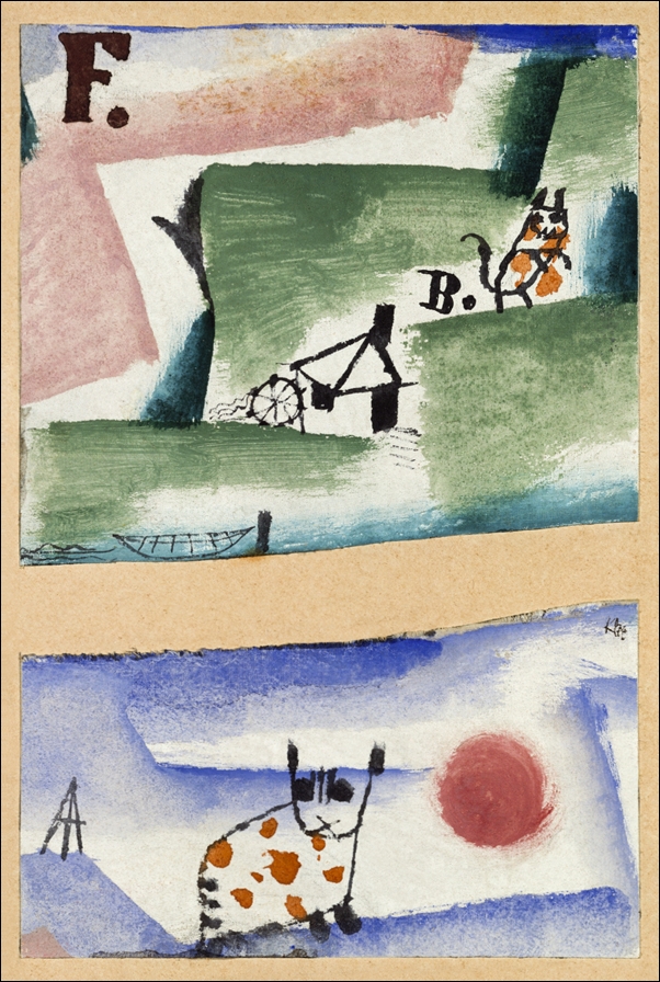 Tomcat’s Turf, Paul Klee - plakat 59,4x84,1 cm