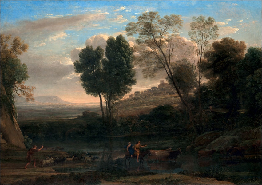 Sunrise, Claude Lorrain - plakat Wymiar do wyboru: 40x30 cm