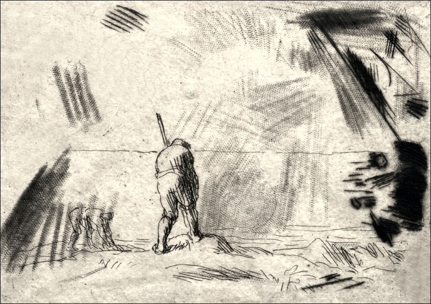Kelp Gatherers, Jean-François Millet - plakat Wymiar do wyboru: 70x50 cm