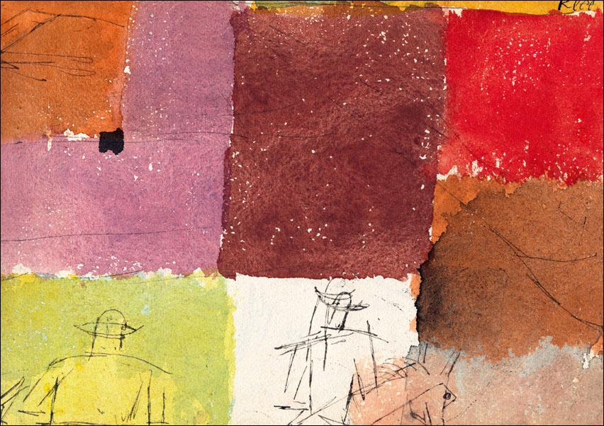 Composition with Figures, Paul Klee - plakat Wymiar do wyboru: 50x40 cm