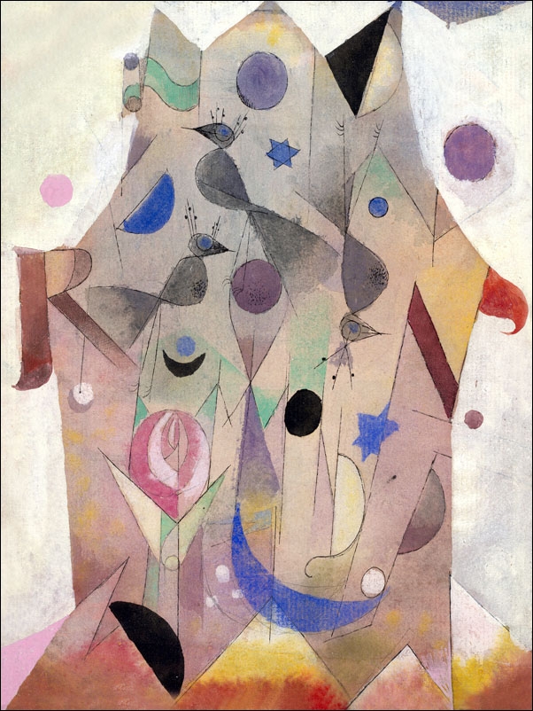 Persian Nightingales, Paul Klee - plakat Wymiar do wyboru: 30x40 cm