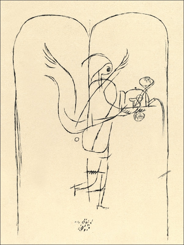 A Genius Serves a Small Breakfast, Paul Klee - plakat Wymiar do wyboru: 70x100 cm