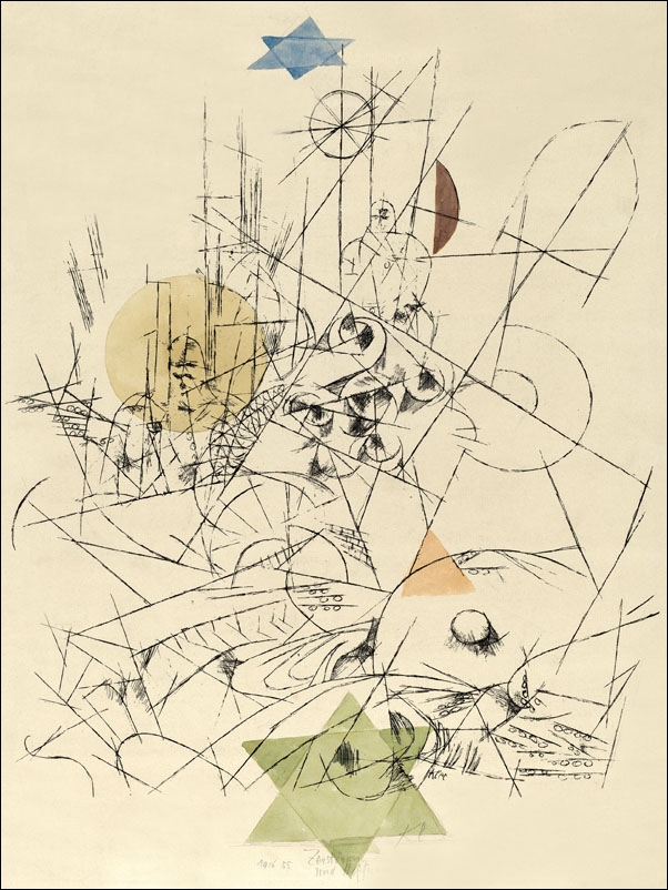 Hope and Destruction, Paul Klee - plakat Wymiar do wyboru: 40x50 cm