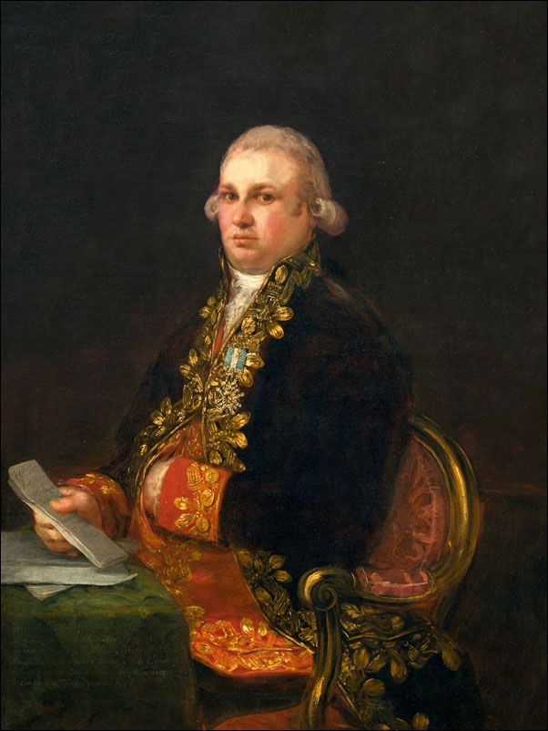 Don Antonio Noriega, 1801, Francisco Goya - plakat Wymiar do wyboru: 70x100 cm