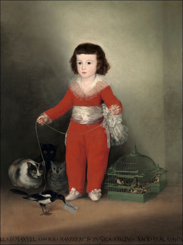 Manuel Osorio Manrique de Zuñiga (1784–1792), Francisco Goya - plakat Wymiar do wyboru: 61x91,5 cm